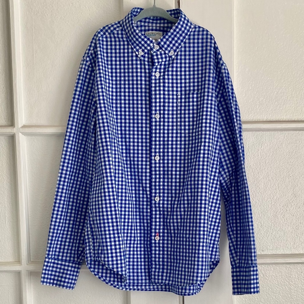 Boy's Crewcuts Checked Shirt, size 12
